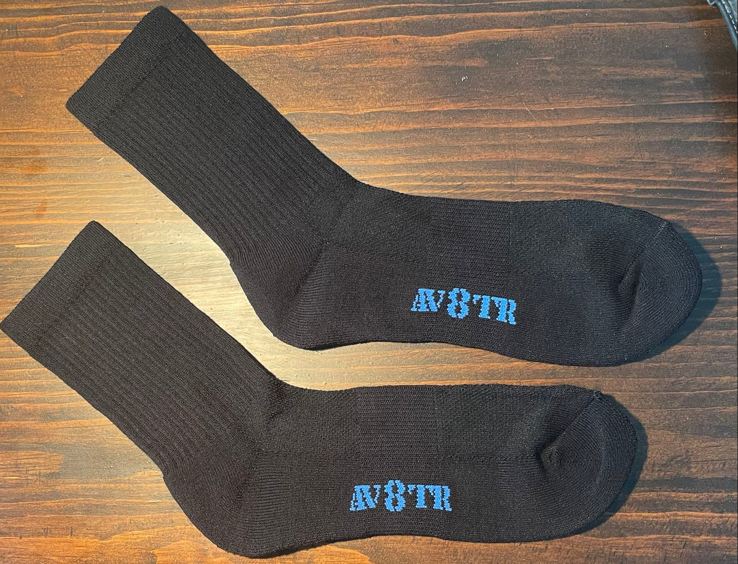 AV8TR Coolmax Crew Socks - SIZE 7-11 - BLUE LINE