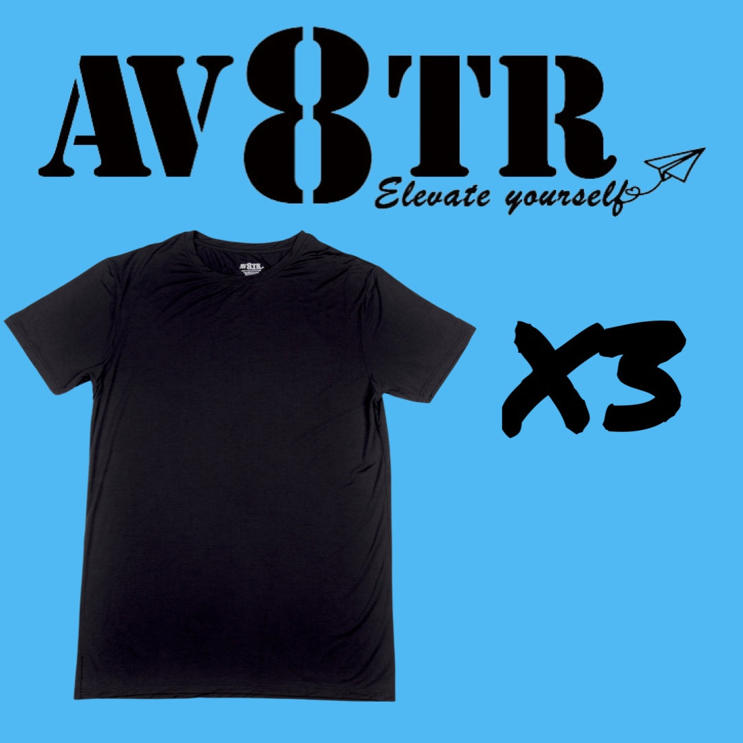 AV8TR men's UNDERSHIRT MODAL - BLUE LINE