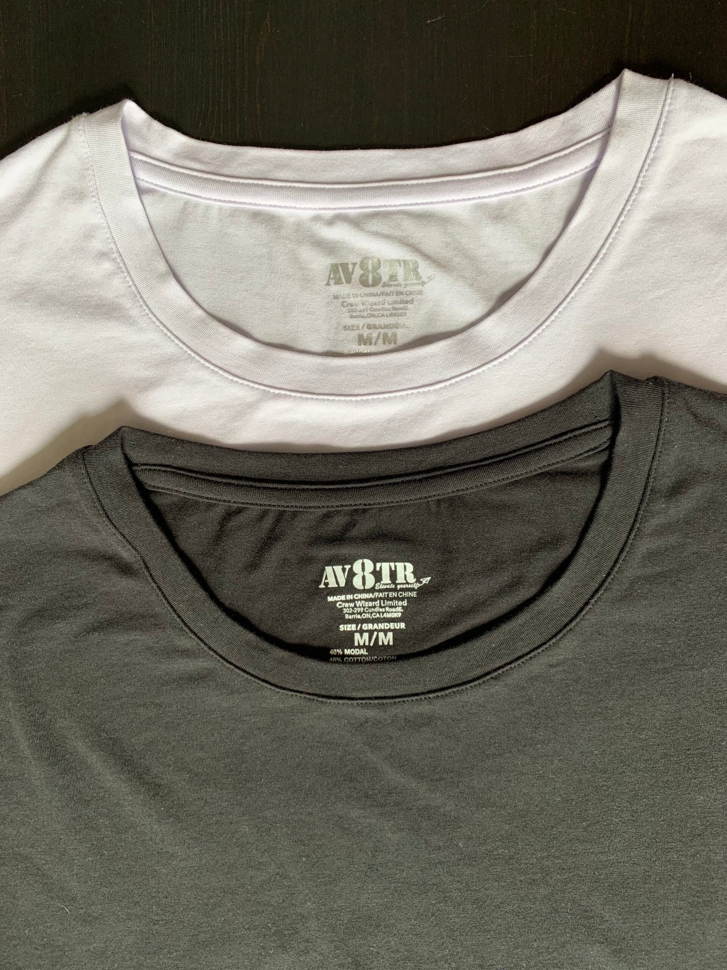 AV8TR men's UNDERSHIRT MODAL - BLUE LINE