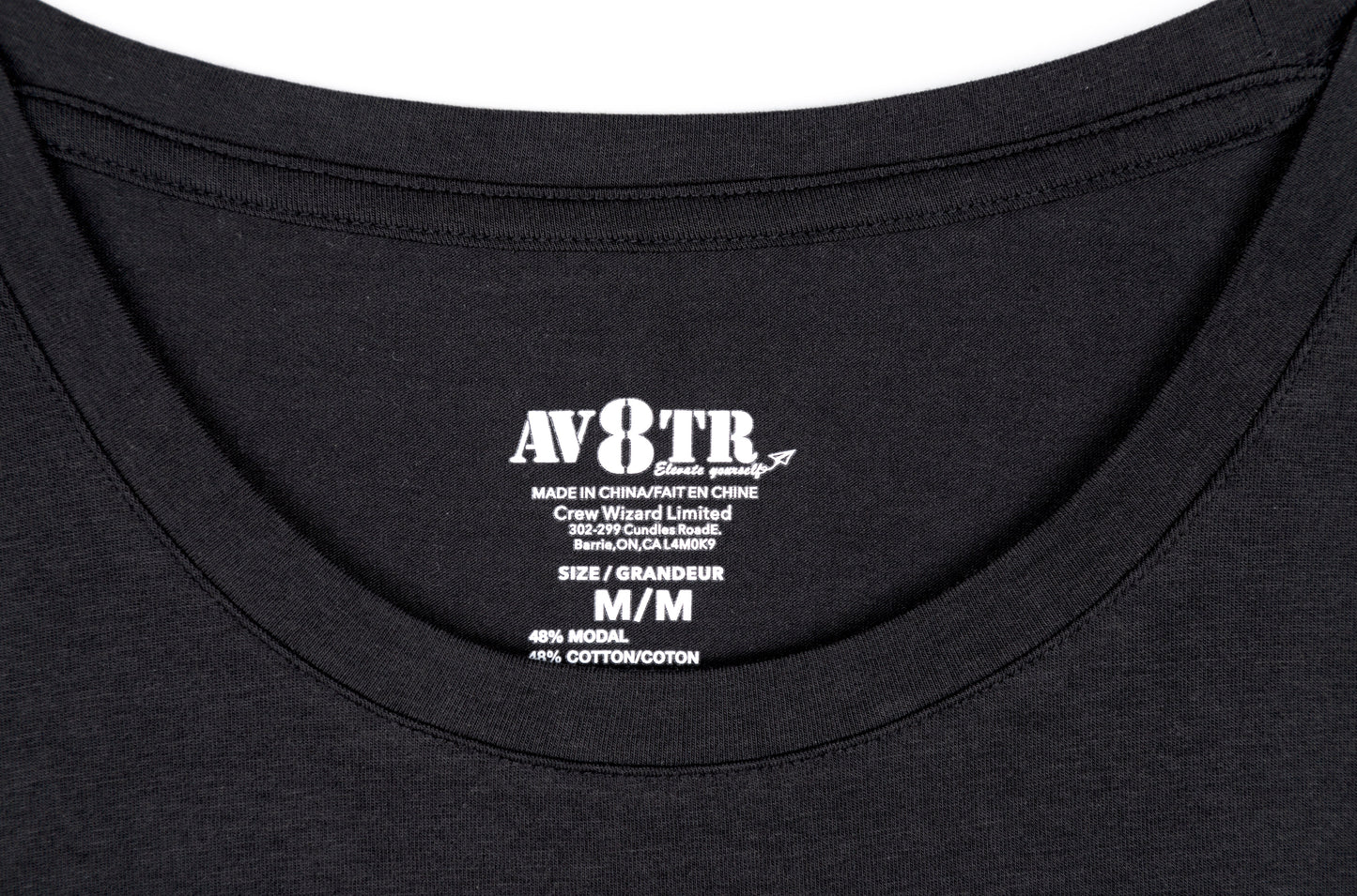 AV8TR men's UNDERSHIRT MODAL - BLUE LINE
