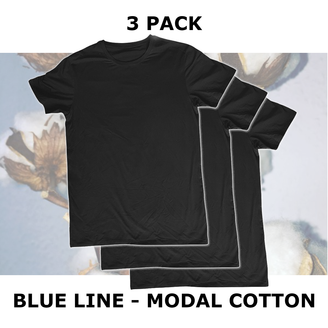 AV8TR men's UNDERSHIRT MODAL - BLUE LINE